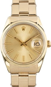 Pre-Owned Rolex Date 1550 Champagne Dial