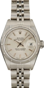 Ladies Rolex Date 69190 Silver Dial