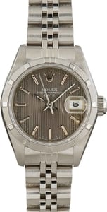 Rolex Lady Date 69190 Slate Tapestry Dial