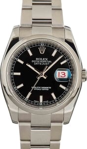 Rolex Datejust 116200 Black