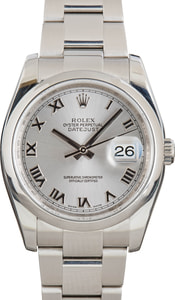 Rolex Datejust 116200 Silver Dial