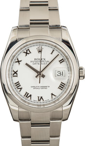 Rolex Datejust 116200 White Dial