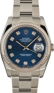 Men's Rolex Datejust 116234 Diamond Dial