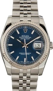 Rolex Datejust 116234 Blue 36mm