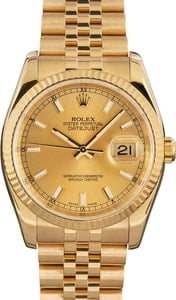 Rolex Datejust 116238 Yellow Gold