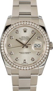 Used Rolex Datejust 116244 Diamond Dial & Bezel