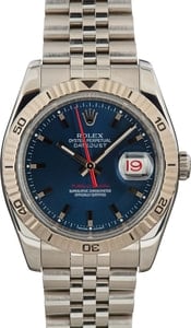Rolex Thunderbird Datejust 116264 Blue