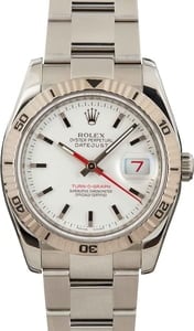 Pre-Owned Rolex Datejust 116264 White "Thunderbird"