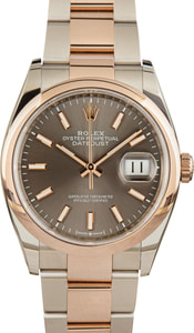 Rolex Datejust 126201 Stainless Steel & Everose Gold