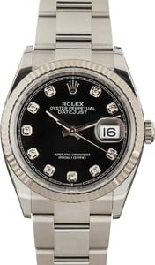Used Rolex Datejust 126234 Stainless Steel