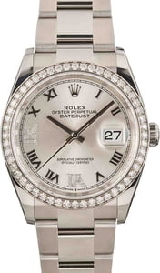 Rolex Datejust 126284 Diamond Bezel
