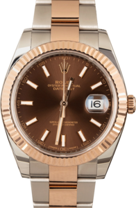 Rolex Datejust 126331 Two Tone Everose Oyster
