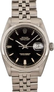 Rolex Datejust 1002 Black Dial