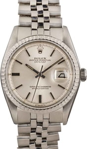 Used Rolex Datejust 1601 Stainless Steel