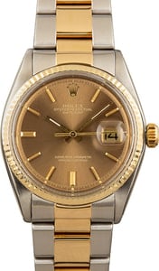 Pre-Owned Rolex Datejust 1601 Steel & Gold