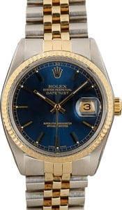 Rolex Datejust 16013 Blue Dial