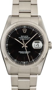 Rolex Datejust 16200 Black Dial
