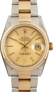Rolex Datejust 16203 Champagne Tapestry