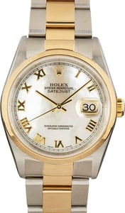 Rolex Datejust 16203 Two Tone Oyster