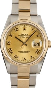 Rolex Datejust 16203 Champagne Dial