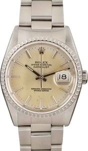 Rolex Oyster Perpetual Datejust 16220 Steel
