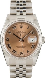 Rolex Datejust 16220 Salmon Dial