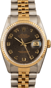 Rolex Datejust 16233 Steel & 18K Gold