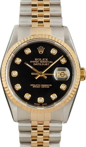 Rolex Datejust 16233 Diamond Markers