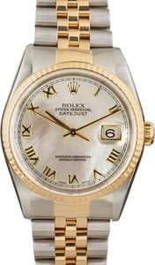 Rolex Datejust 16233 Mother of Pearl