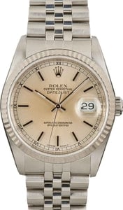 Rolex Datejust 16234 Silver Dial