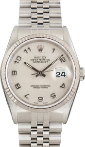 Used Rolex Datejust Ref 16234 Ivory Jubilee Dial