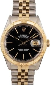 Rolex Thunderbird Datejust 16253 Black