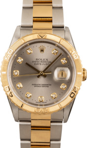 Rolex Two-Tone Datejust Thunderbird 16263 Oyster
