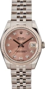 Rolex Datejust 178274 Pink Diamond Dial