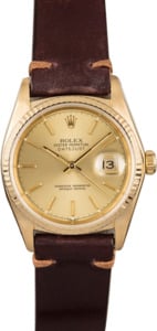 120804 T Rolex 16018 Yellow Gold Datejust.