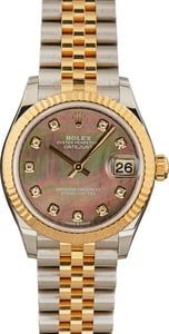 Ladies Rolex Datejust 278273 Stainless Steel & 18k Yellow Gold