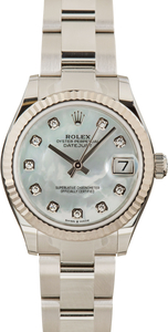 Pre-Owned Ladies Rolex Datejust Ref 278274 Mother of Pearl Dial
