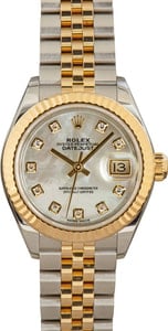 Rolex Datejust 279173 Mother of Pearl Diamond Dial