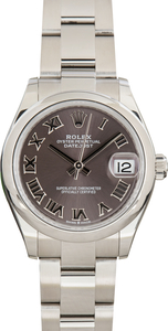 Pre-Owned Rolex Datejust Ref 278240 Slate Dial