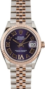 Rolex Datejust 31 Ref 278271 Purple Dial