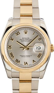 Rolex Datejust 36 Ref 116203 Steel Roman Dial