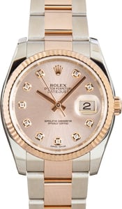 Rolex Datejust 116231 Pink Diamond Dial