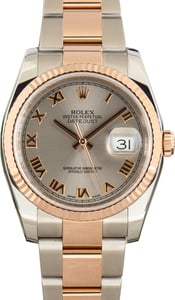 Pre-Owned Rolex Datejust 36 Ref 116231 Two Tone