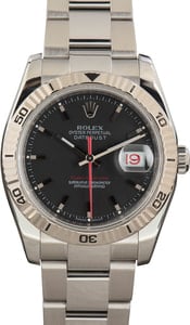 Rolex Datejust 116264 Thunderbird Black Dial