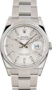 Rolex Datejust 126200 Silver Dial