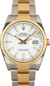 Rolex Datejust 126233 White Luminous Dial