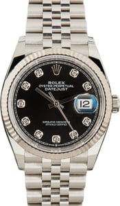 Rolex Datejust 36 126234 Black Diamond Dial