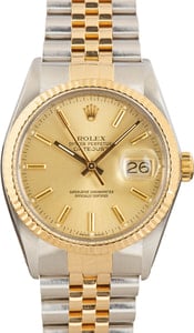 Rolex Datejust 16013 Champagne Dial