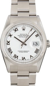 Rolex Datejust 16200 White Dial