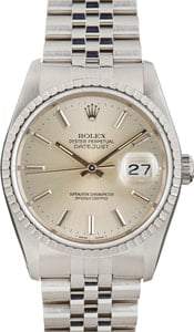 Rolex Datejust 36 16220 Silver Dial
